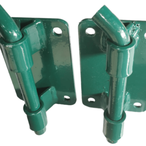 Wall Brackets, Bolt On, Green, Pair, 7" x 3/4"